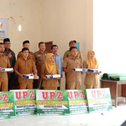 PELANTIKAN UPZ NAGARI KOTO DALAM SELATAN DI KANTOR CAMAT PADANG SAGO