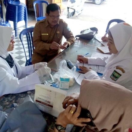 PEMERIKASAAN TES HIV OLEH PUSKESMAS KECAMATAN PADANG SAGO KE-NAGARI KOTO DALAM SELATAN