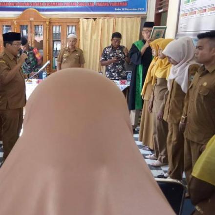 PELANTIKAN ROTASI JABATAN PERANGKAT NAGARI KOTO DALAM SELATAN